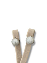 LUXURY ZİRKON TAŞ KAPLAMA TOP KÜPE