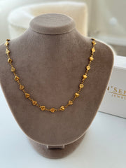 Golden Hearts Kolye